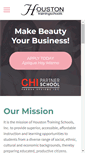 Mobile Screenshot of houstontrainingschools.net